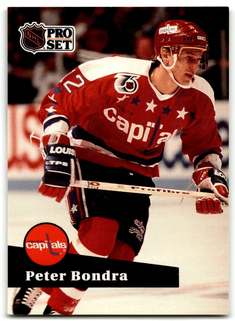 1991-92 Pro Set Peter Bondra Washington Capitals #511