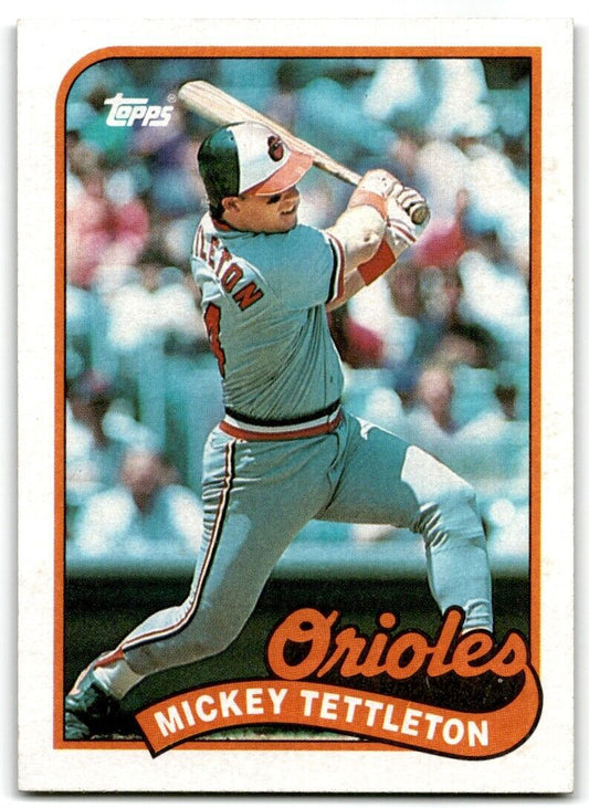 1989 Topps Mickey Tettleton Baltimore Orioles #521