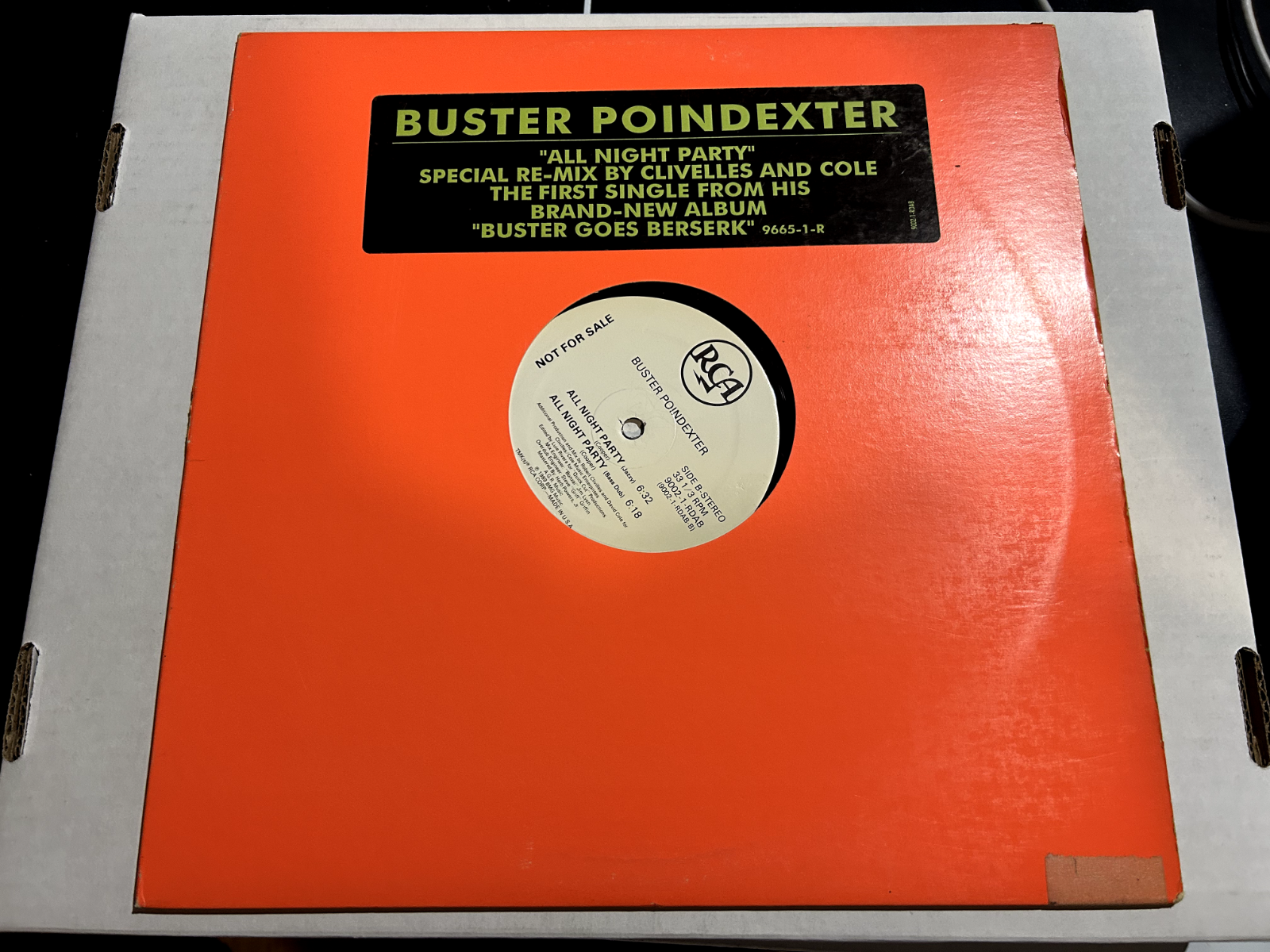 Buster Poindexter – All Night Party