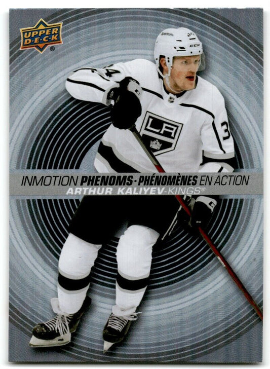 2021-22 Upper Deck Phenoms Arthur Kaliyev Los Angeles Kings #PM-1