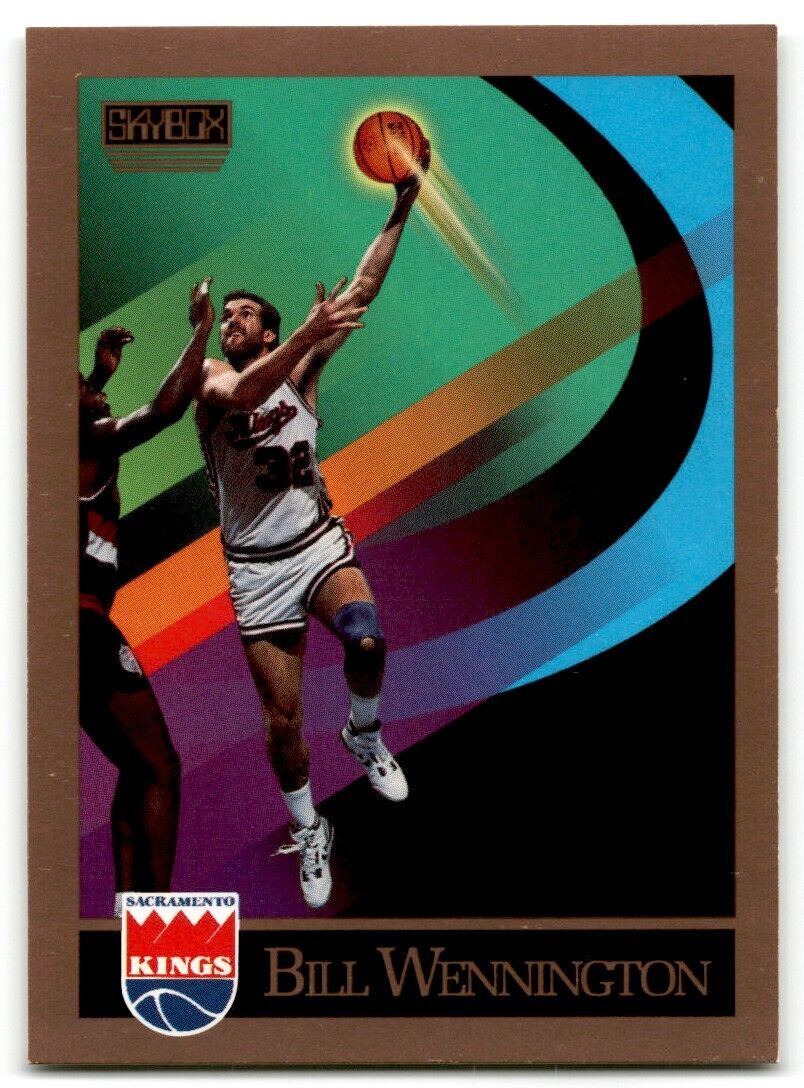 1990-91 SkyBox Bill Wennington Sacramento Kings #412