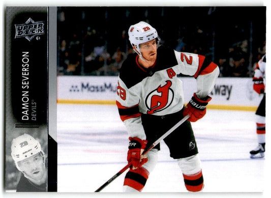 2021-22 Upper Deck Damon Severson New Jersey Devils #358