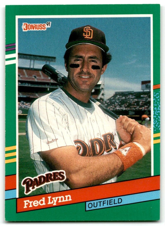 1991 Donruss Fred Lynn San Diego Padres #673