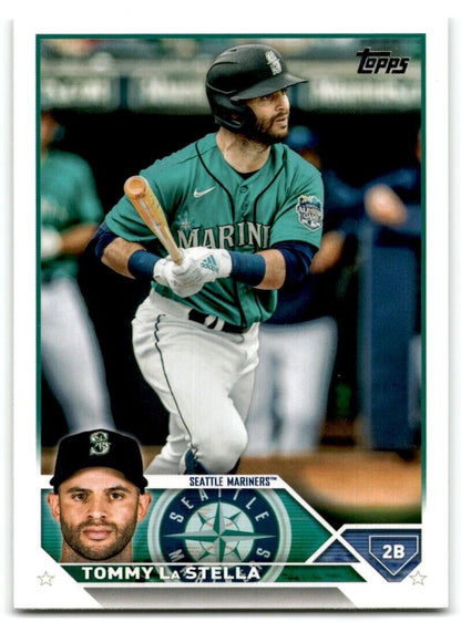 2023 Topps Update Tommy La Stella Seattle Mariners #US189