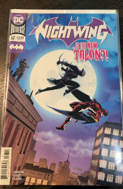 Nightwing (4th Series) #67 DC | Dan Jurgens Talon