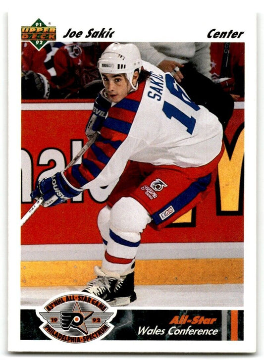 1991-92 Upper Deck Joe Sakic Quebec Nordiques #616