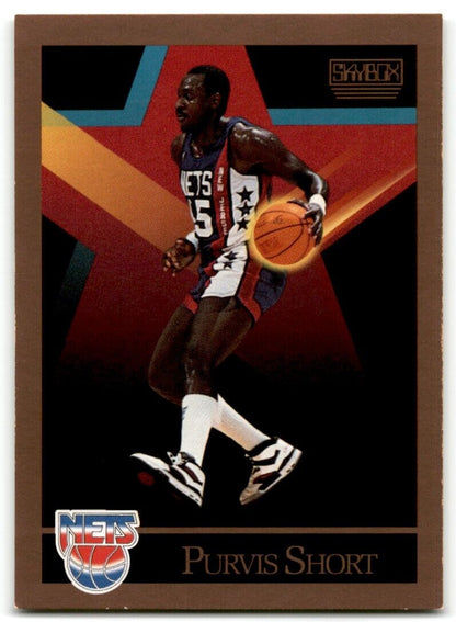 1990-91 SkyBox Purvis Short New Jersey Nets #185