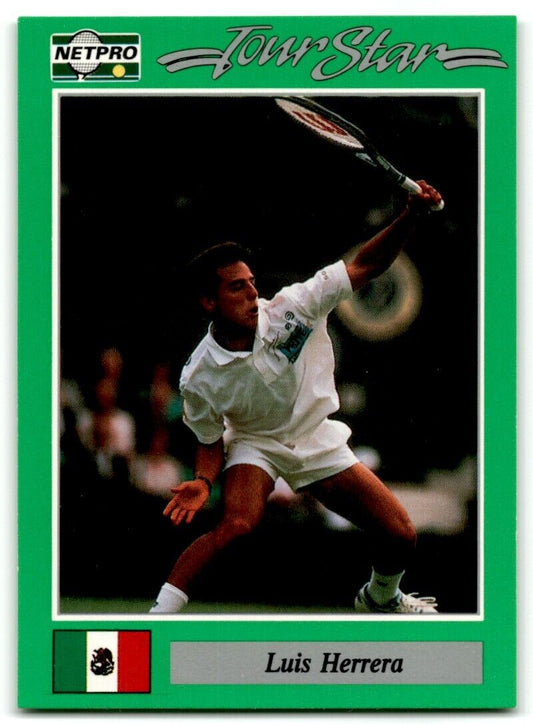 1991 Protennis player Cards Netpro Tour Star Luis Herrera #44