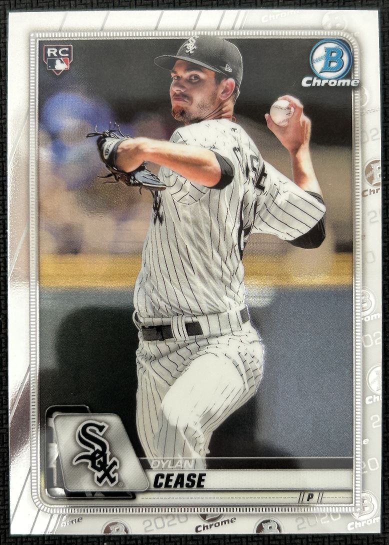 2020 Bowman Chrome Dylan Cease Rookie Chicago White Sox #72