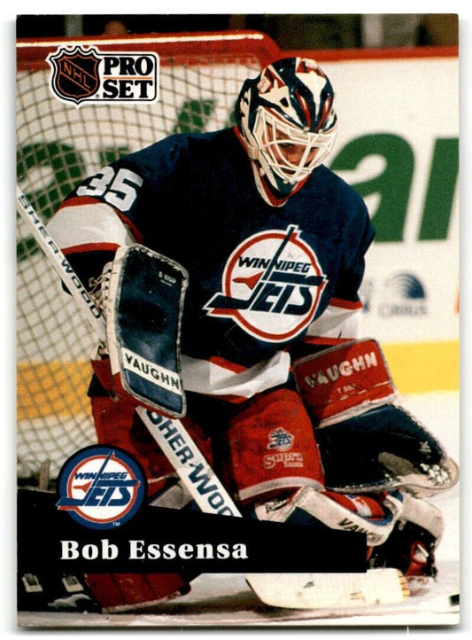 1991-92 Pro Set Bob Essensa Winnipeg Jets #NNO