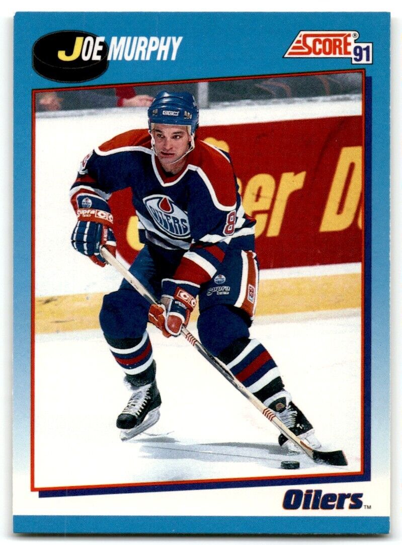 1991-92 Score Canadian Bilingual Joe Murphy Edmonton Oilers #519