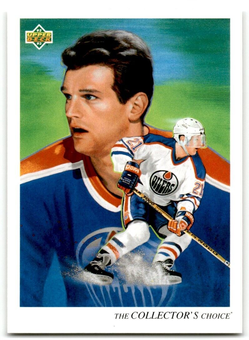 1992-93 Upper Deck Vincent Damphousse Edmonton Oilers #6