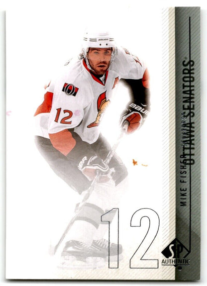 2010-11 SP Authentic Mike Fisher Ottawa Senators #64