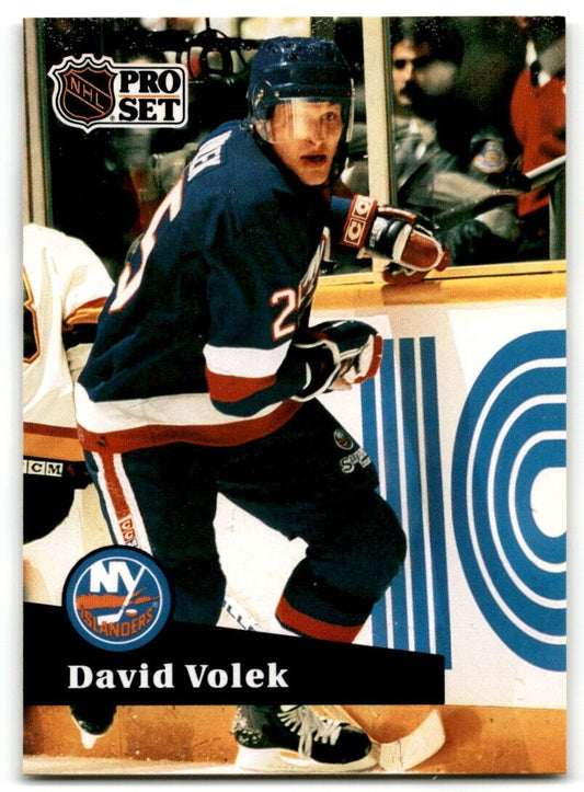 1991-92 Pro Set David Volek New York Islanders #147