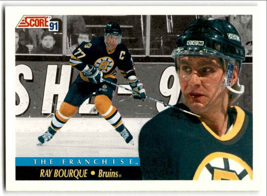 1991-92 Score American Ray Bourque Boston Bruins #415