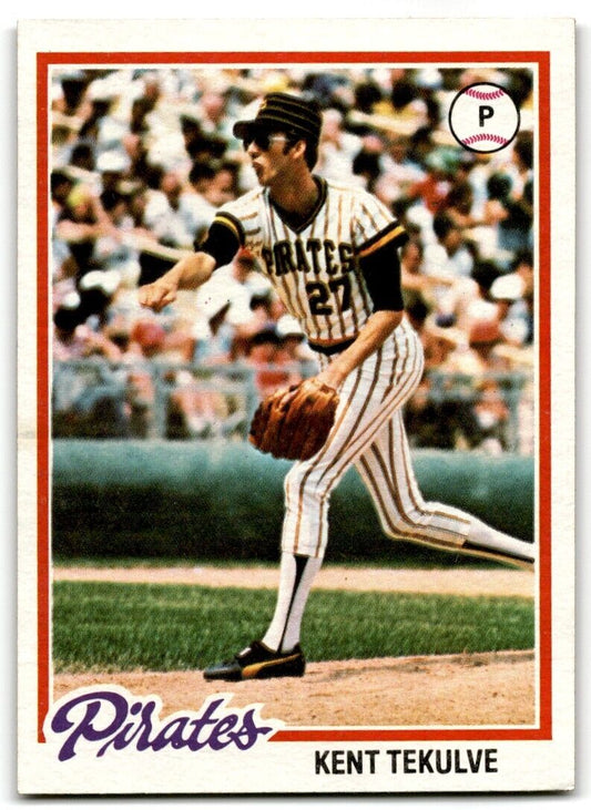 1978 Topps Kent Tekulve Pittsburgh Pirates #84