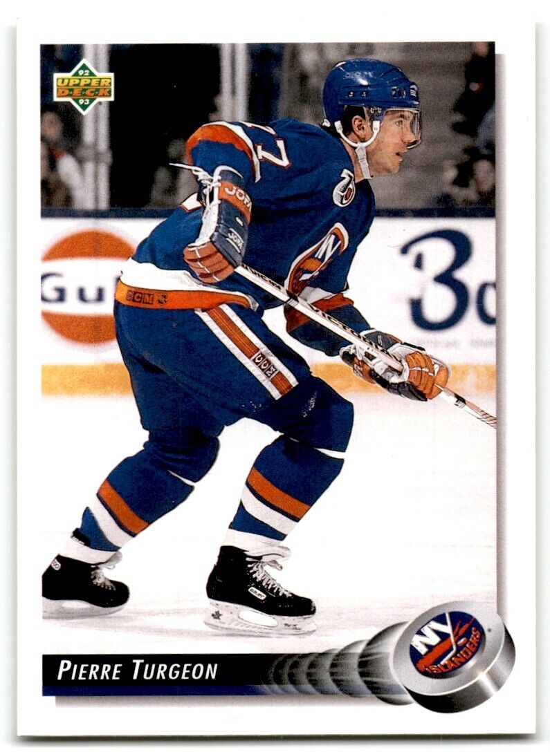 1992-93 Upper Deck Pierre Turgeon New York Islanders #175