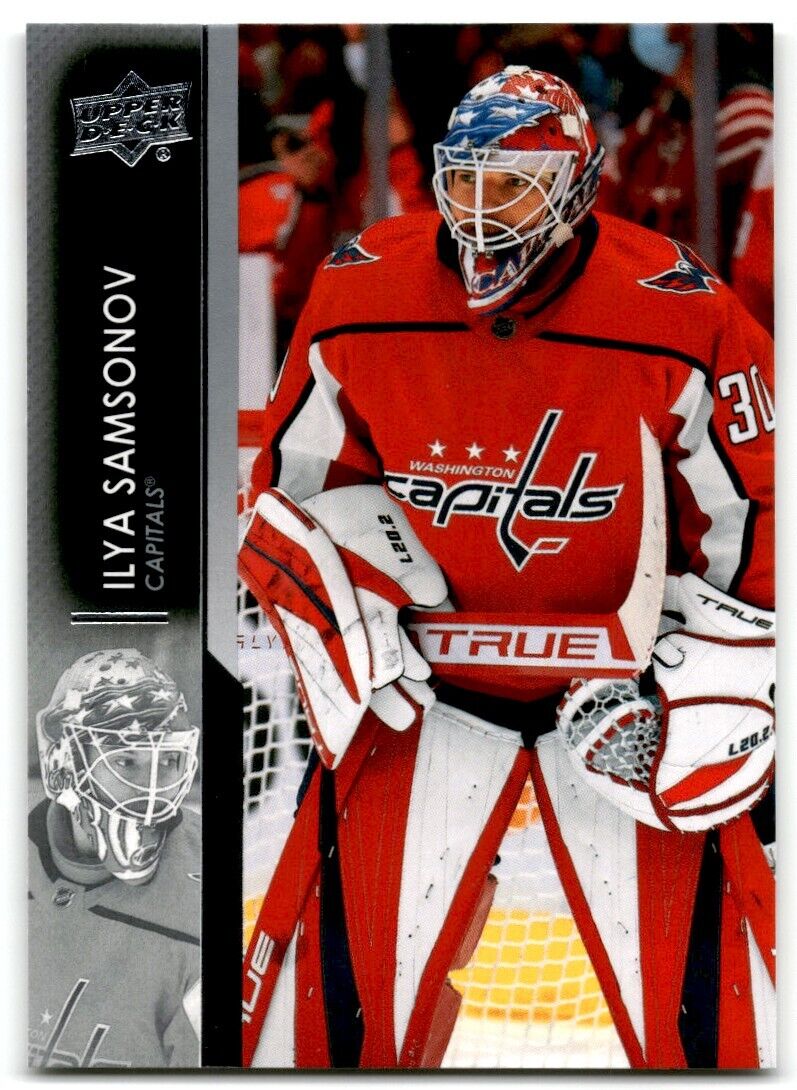 2021-22 Upper Deck Ilya Samsonov Washington Capitals #440