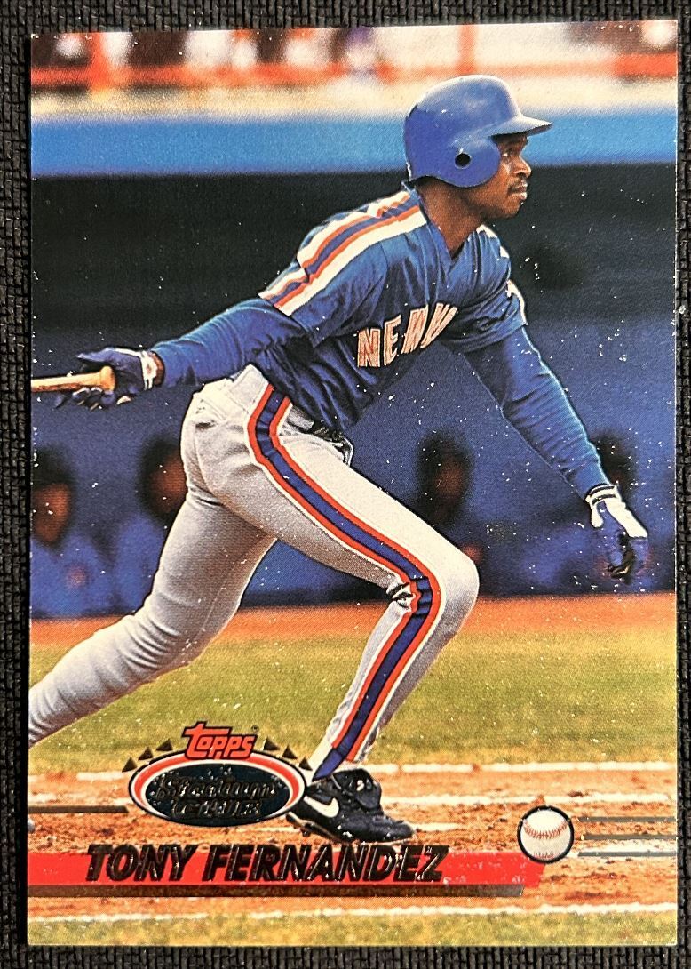 1993 Topps Stadium Club Tony Fernandez New York Mets #644