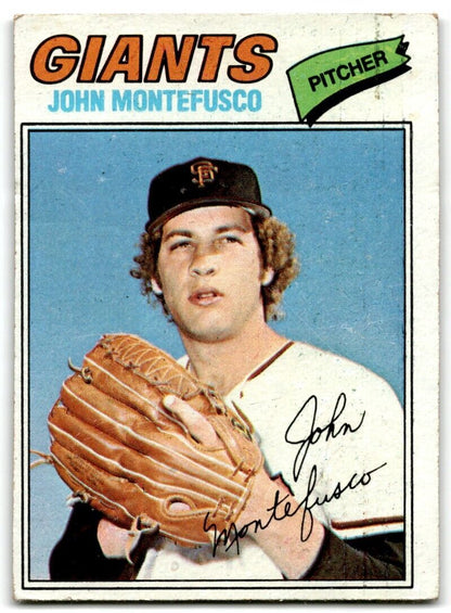 1977 Topps John Montefusco San Francisco Giants #370