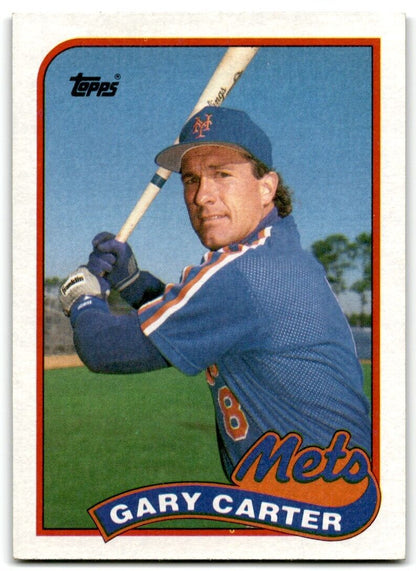 1989 Topps Gary Carter New York Mets #680