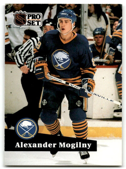 1991-92 Pro Set Alexander Mogilny Buffalo Sabres #16