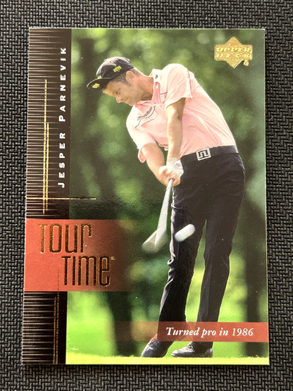 2001 Upper Deck Golf Card #184 Jesper Parnevik