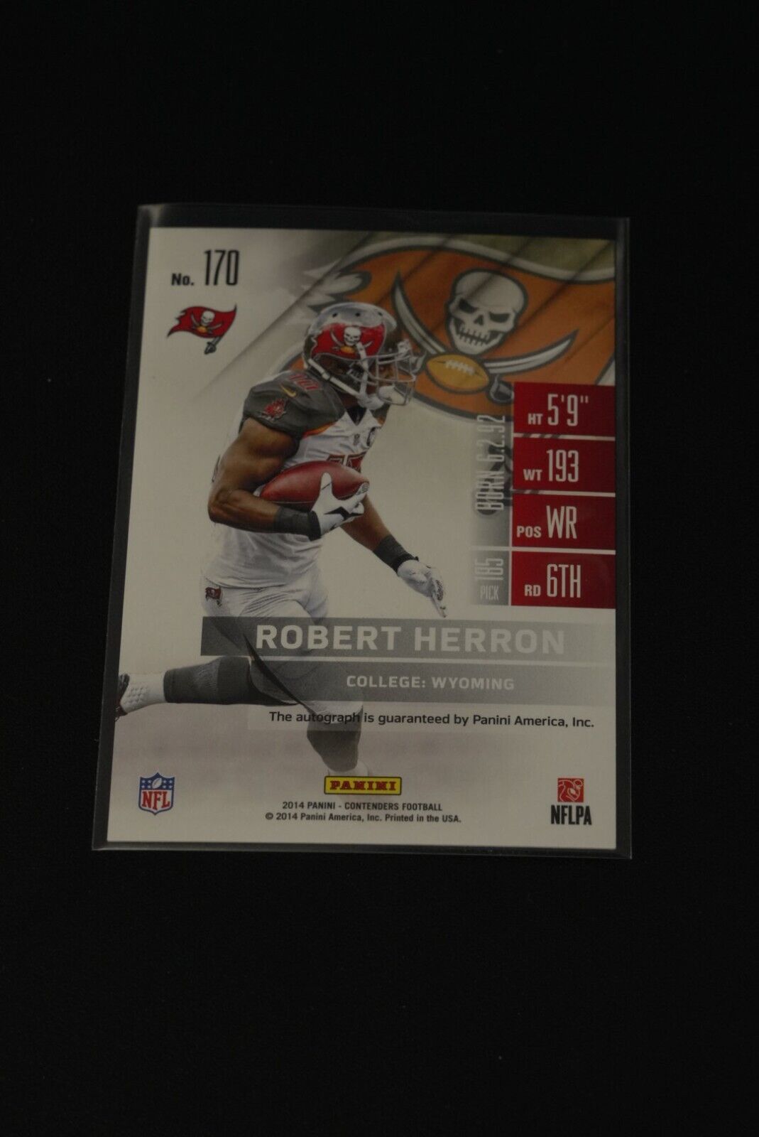 Robert Herron 2014 Panini Contenders Playoff Ticket RC Autograph Auto /199