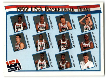 1991-92 Hoops McDonald's USAB Team USA #62