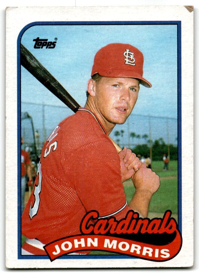 1989 Topps John Morris St. Louis Cardinals #578