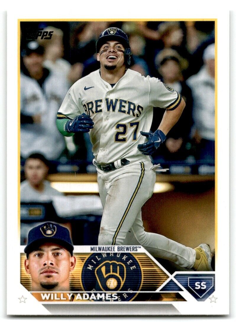 2023 Topps Willy Adames Milwaukee Brewers #106