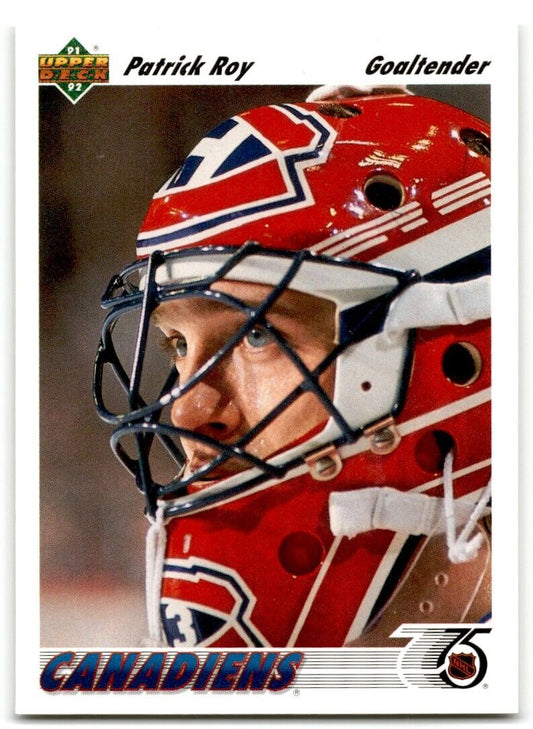 1991-92 Upper Deck Patrick Roy Montreal Canadiens #137