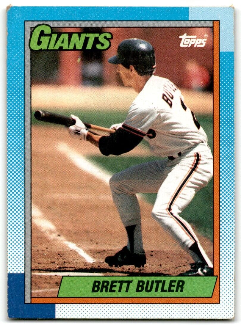 1990 Topps Brett Butler San Francisco Giants #571