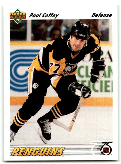 1991-92 Upper Deck Paul Coffey Pittsburgh Penguins #177