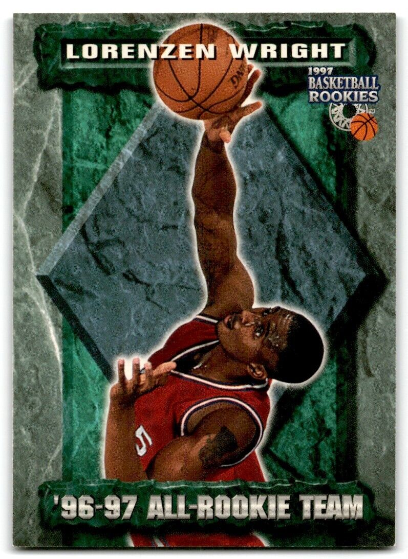 1997-98 Score Board Rookies Lorenzen Wright Los Angeles Clippers #79