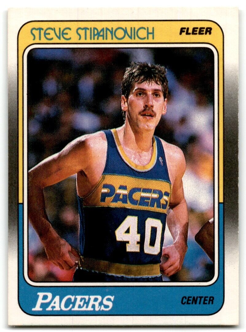 1988-89 Fleer Steve Stipanovich Indiana Pacers #59