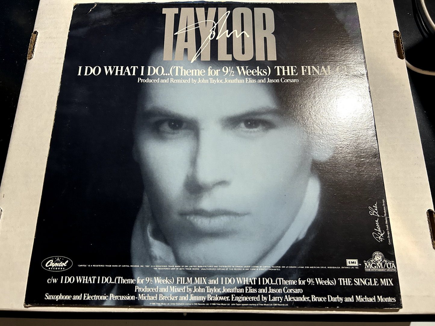 John Taylor – I Do What I Do... (Theme For 9 ½ Weeks)