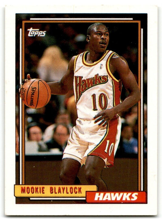 1992-93 Topps Mookie Blaylock Atlanta Hawks #268