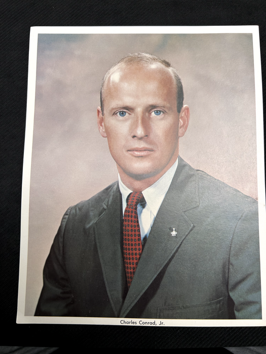 NASA Gemini Apollo astronaut litho Charles Conrad 8X10 portrait photo