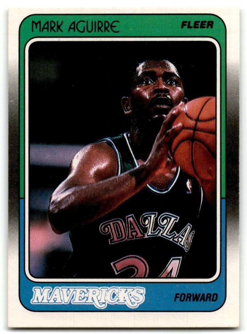 1988-89 Fleer Mark Aguirre Dallas Mavericks #27