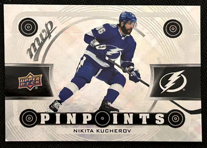 2022-23 Upper Deck MVP Pinpoints Nikita Kucherov Tampa Bay Lightning #PP-3