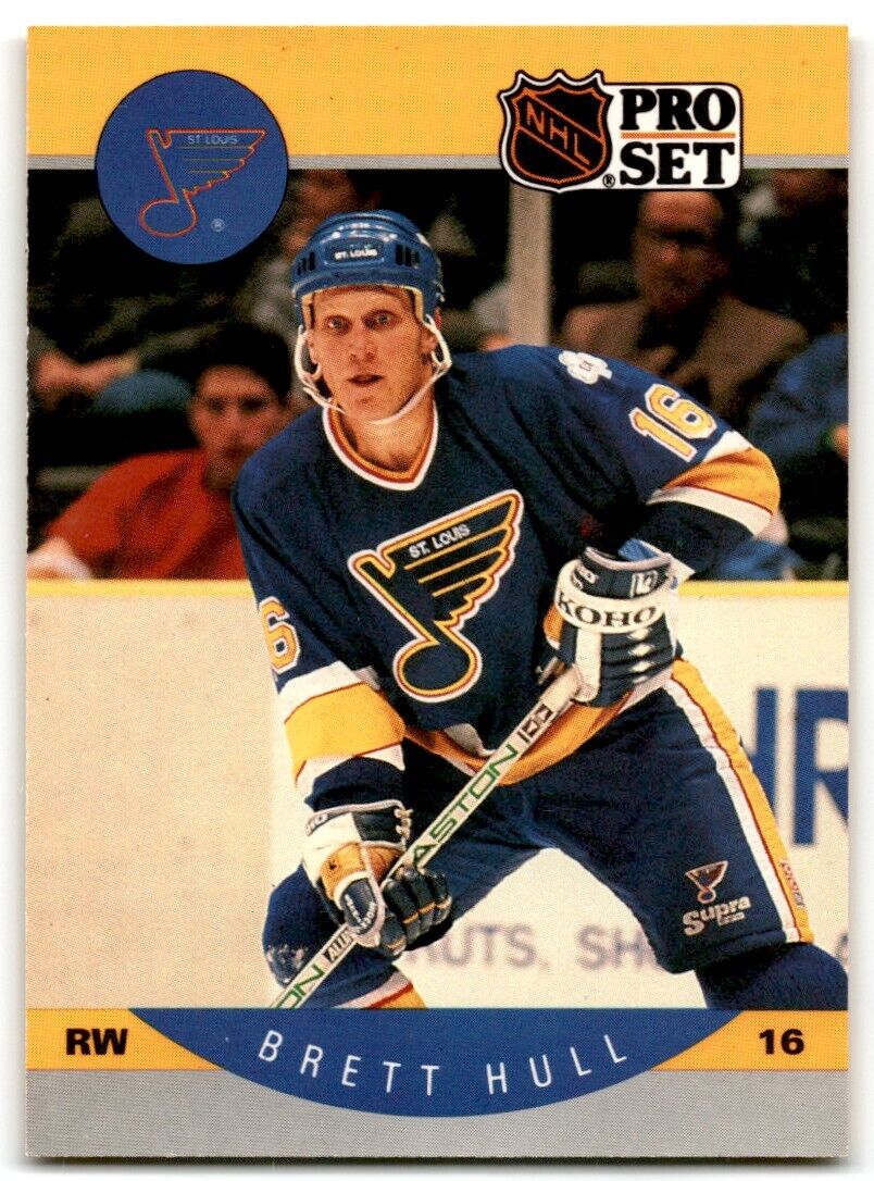 1990-91 Pro Set Brett Hull St. Louis Blues #263