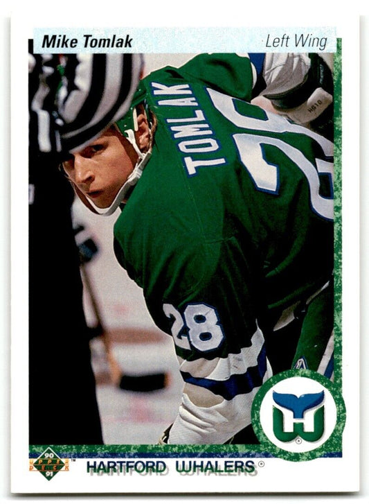 1990-91 Upper Deck Mike Tomlak Rookie Hartford Whalers #343