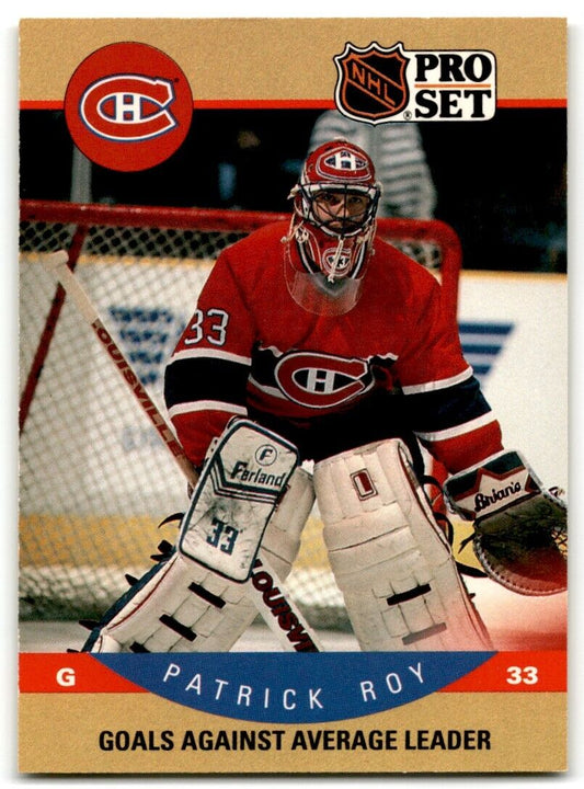 1990-91 Pro Set Patrick Roy Montreal Canadiens #399