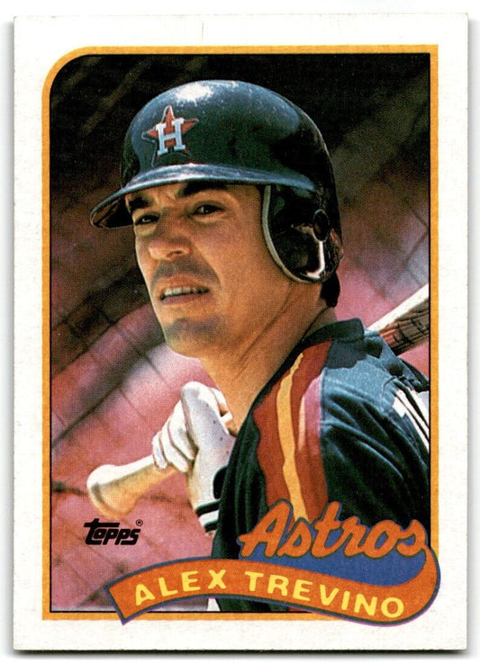 1989 Topps Alex Trevino Houston Astros #64