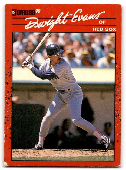 1990 Donruss Dwight Evans Boston Red Sox #122