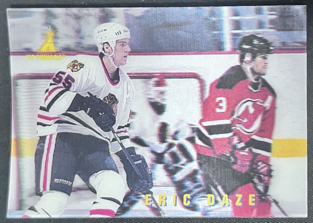 1996-97 Pinnacle McDonald's 3D Ice Breakers Eric Daze Chicago Blackhawks #MCD3