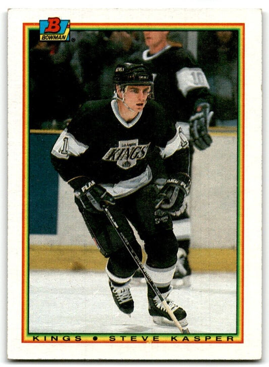 1990-91 Bowman Steve Kasper Los Angeles Kings #147