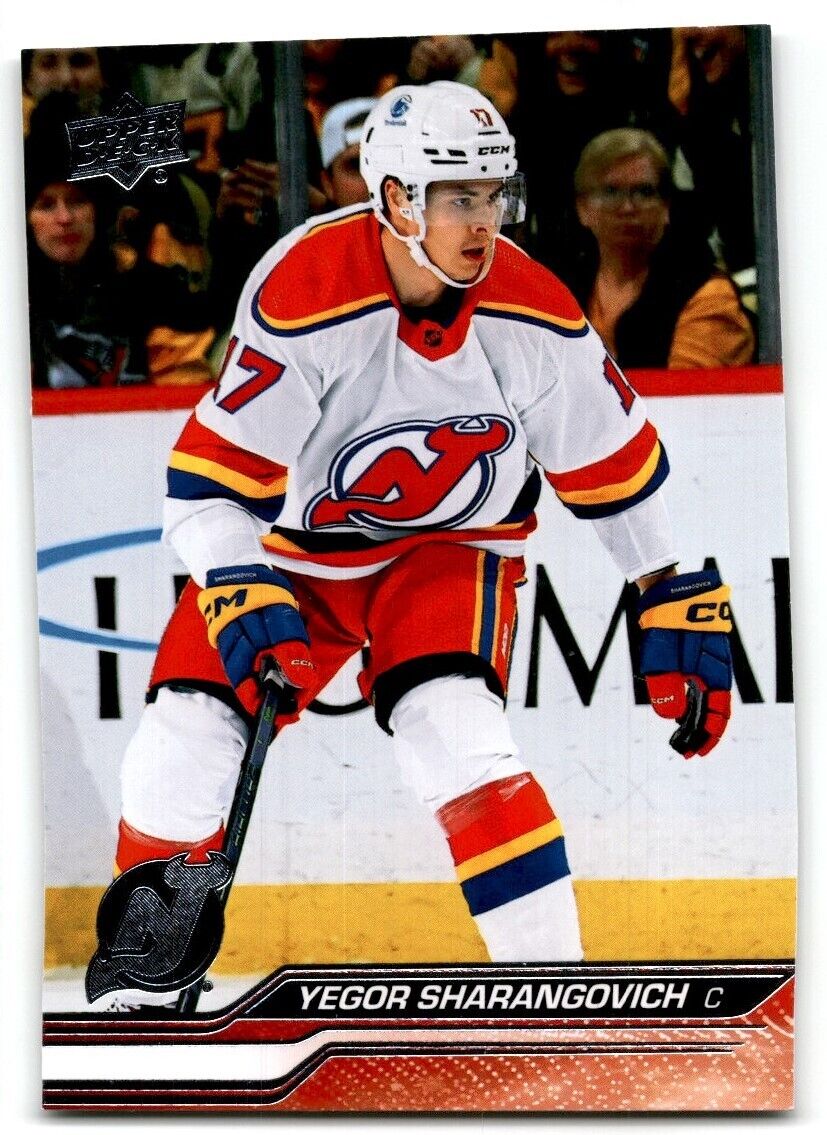 2023-24 Upper Deck Yegor Sharangovich New Jersey Devils #361