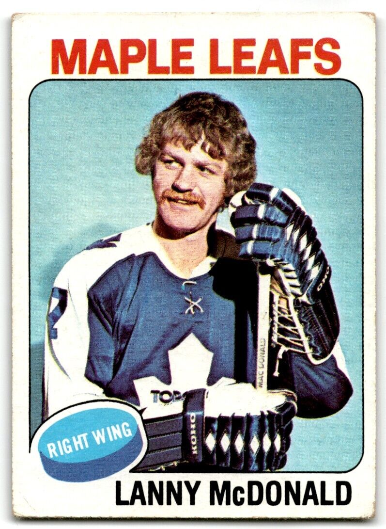 1975-76 Topps Lanny McDonald Toronto Maple Leafs #23